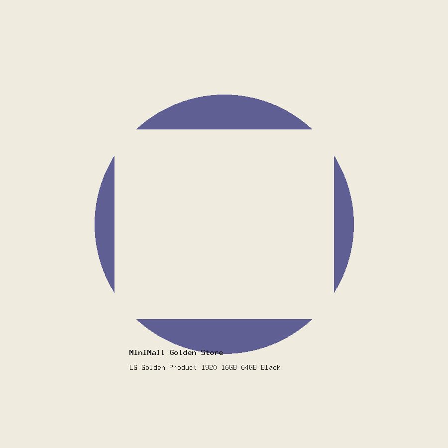 LG Golden Product 1920 16GB 64GB Black